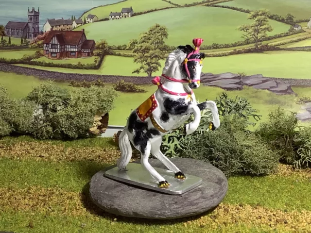 Charbens spotted Circus Liberty Horse, rare Figure, hand painted