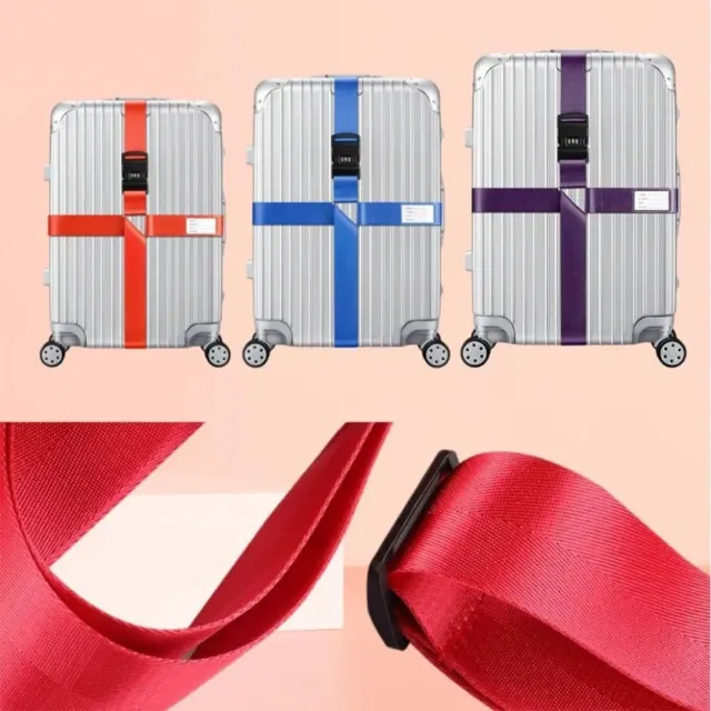 Sangle de bagage élastique télescopique, sac de voyage, valise à ceinture  fixe, chariot réglable, accessoires fournitures - AliExpress