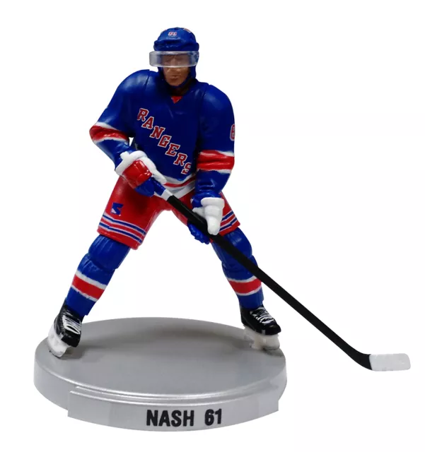 Rick Nash (New York Rangers) 2015 NHL 2.5" Figure Imports Dragon #/2000 (Silver)