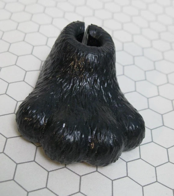 2022 Barbie Cutie Reveal Doll Black Panda Bear Feet ~ Animal Costume Part-single