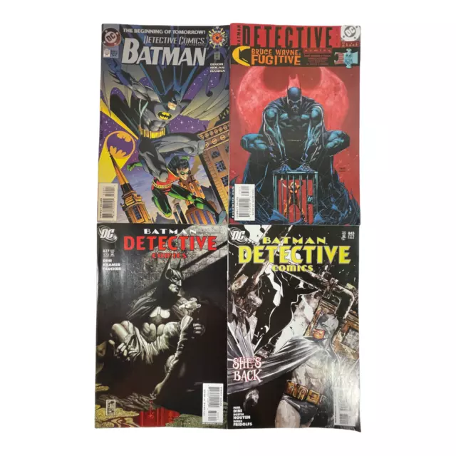 Lot Of 4 Batman: Detective Comic Book DC Comics