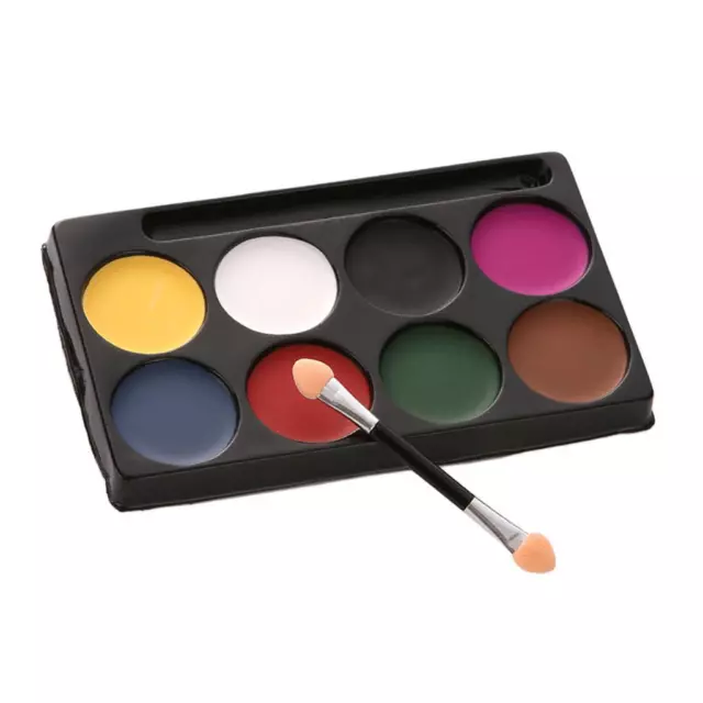 8 Colors  Face Body Paints Palette Kids Halloween Party Make Up Kit