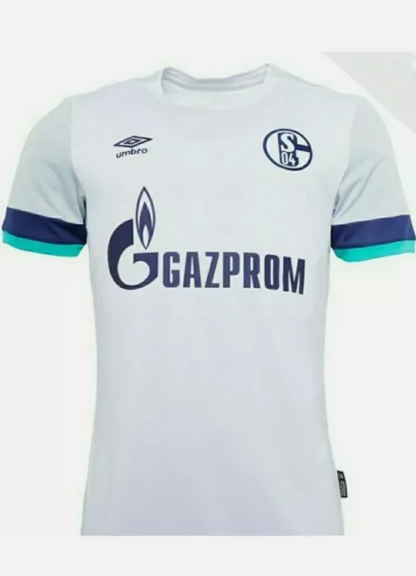 FC Schalke 04 Umbro Men's Medium Away Football Shirt Top Jersey