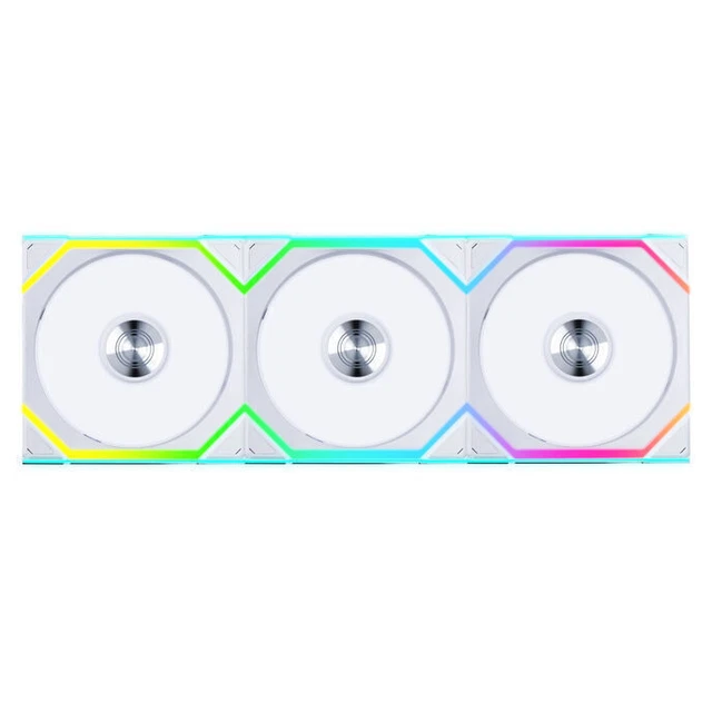 LIAN LI UNI FAN TL Wireless LCD Lüfter, ARGB, PWM, 3er-Pack inkl. Controller - 1 EUR 171,63
