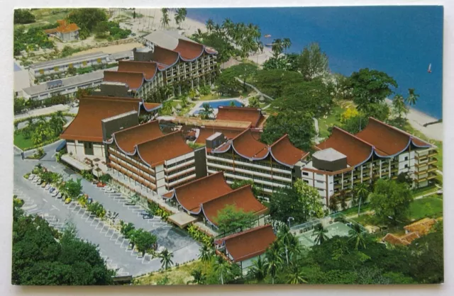 Rasa Sayang Hotel Batu Feringgi Beach Penang Malaysia Postcard (P256)