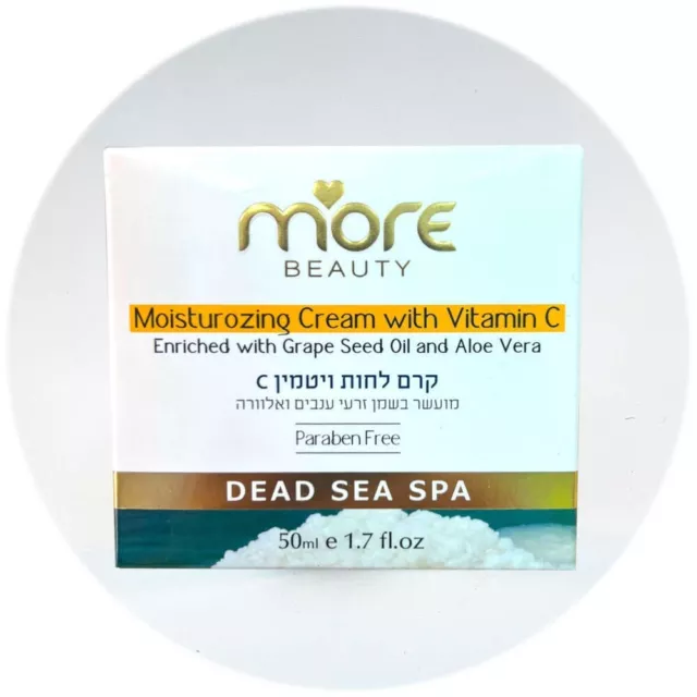 Moisturizing Cream with Vitamin C Normal, Dry Skin SPF 25 50ml FREE SHIPPING