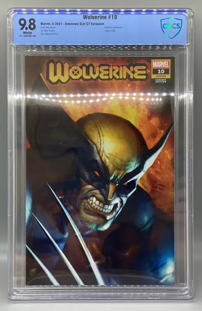 Wolverine #10 - Marvel Comics - CBCS 9.8- Unknown/SLH/CT Exclusive Variant (B)