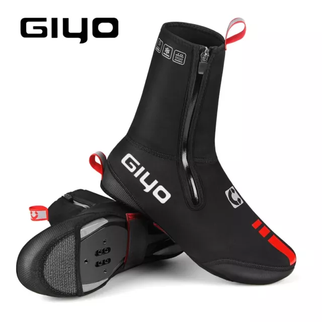Bicycle Shoe Covers Winter Warm Thermal Neoprene Cycling Overshoes Booties
