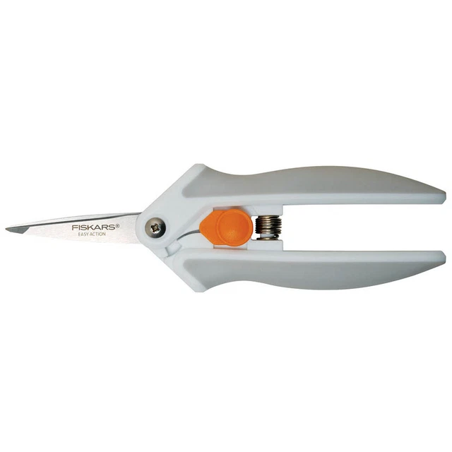 FISKARS® Schere Easy Action Softgrip® weiß, grau 16,0 cm