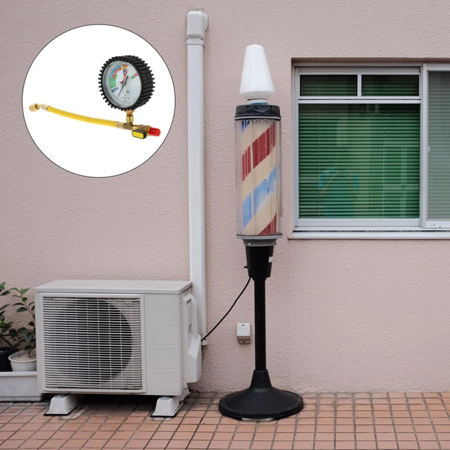 CHECKLIST AIR CONDITIONING Nitrogen Test Manometer Refrigeration £27.28 ...