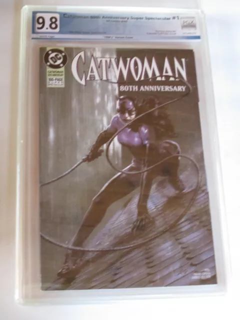 DC COMICS CATWOMAN 80TH ANNIVERSARY SUPER SPECTACULAR #1 1990's VAR CVR PGX 9.8