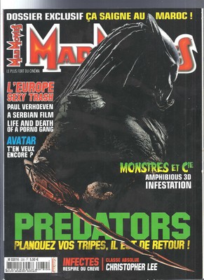 Ciné Fantastique Mad Movies N°232 Piranha 3d Predators Twilight 3 Repo Men Djinn 