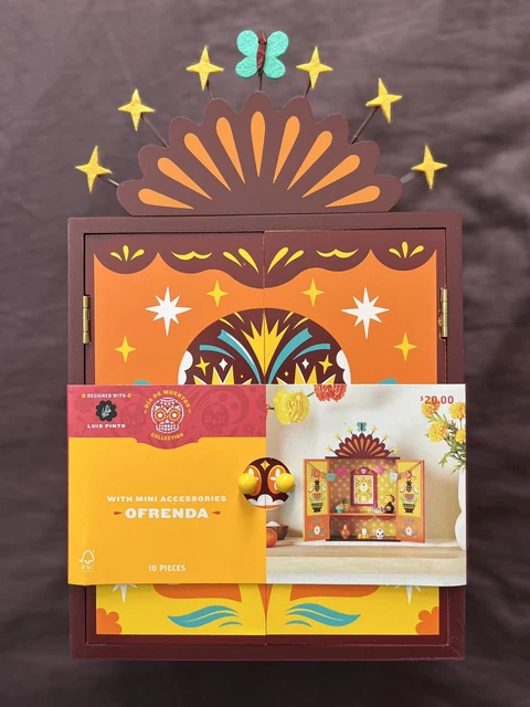 DIA DE MUERTOS Mini Ofrenda Box Luis Pinto Day Dead Target 2023 | IN