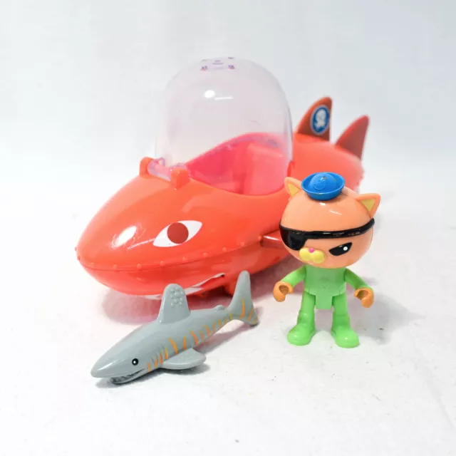 Fisher-Price Octonauts Gup-B Vehicle Playset w/ Kwazii Action Figure & Shark