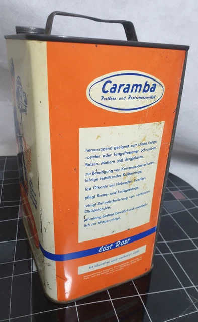Caramba Kolloidale Graphitlösung Öldose Kanister Tankstelle Werkstatt 5