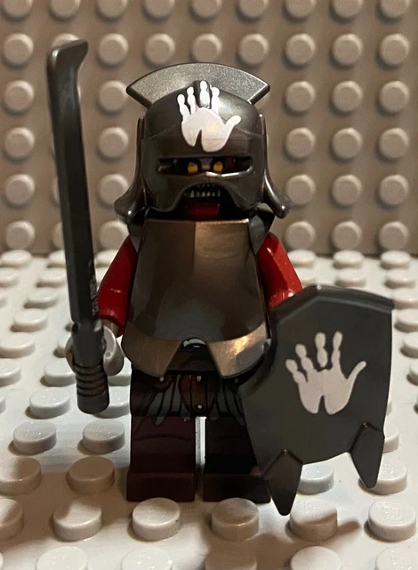LEGO LORD OF the Rings Minifigure URUK-HAI Handprint set # 9476 The Orc ...
