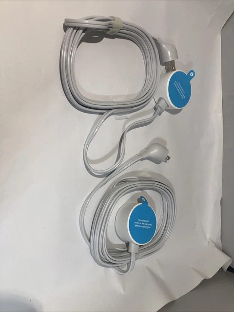 2-OEM Google/Nest Outdoor Camera Power Adapter cable A0038 7W, Fits NC2400ES