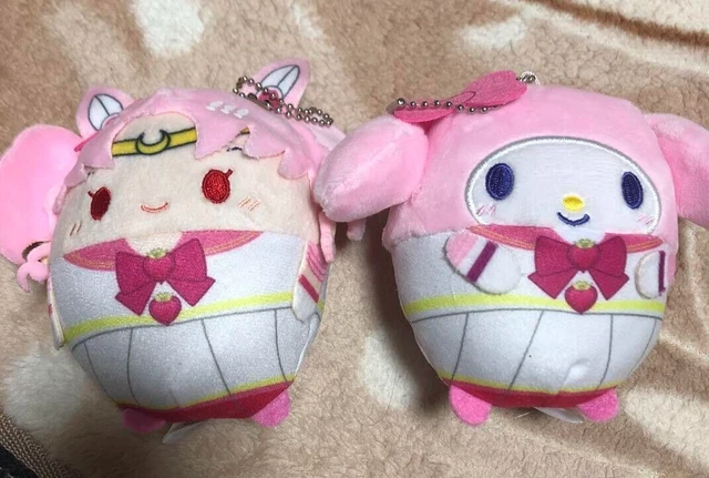 SAILOR MOON X Sanrio Chibi Moon My Melody Fuwakororin Plush Doll Set of ...