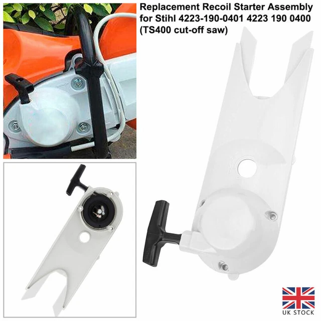 Cut off Saw Rewind Recoil Pull Starter Assembly Fit for Stihl TS400 42231900401