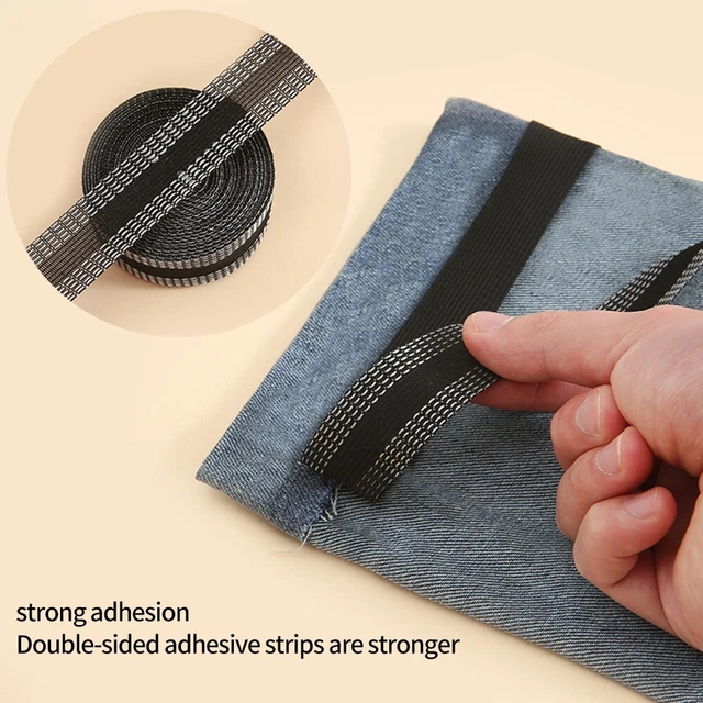 Autoadesivo Non-Cutting Pantaloni Polsino Lato Lunghezza Modifica Pantaloncini