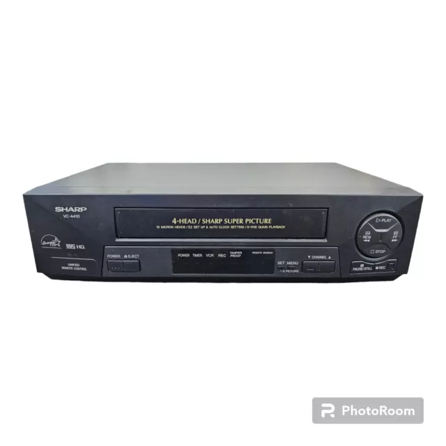 Sharp VC-A410U VHS Player VCR Tested & Working