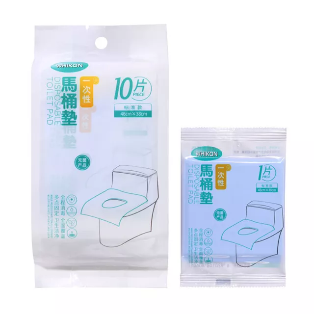 10pcs/Pack Toilet Seat Covers Disposable Paper Universal  Toilet Seat Cov'P2