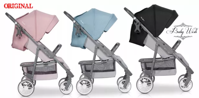 Eurocart Flexible Silla de Paseo para Niños Hasta 22KG