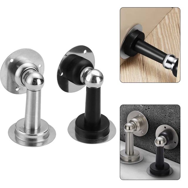 Elegante supporto porta magnetico in acciaio inox per interior design migliorato