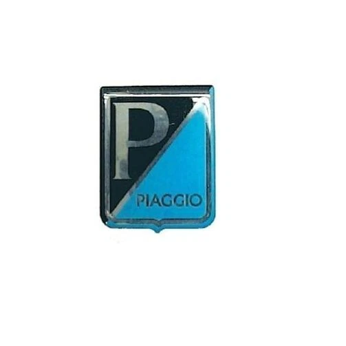 Écusson Rectangulaire Piaggio Vespa GT GTS LX ET4 PX - Logo Compatible Nombreux Modèles Vespa