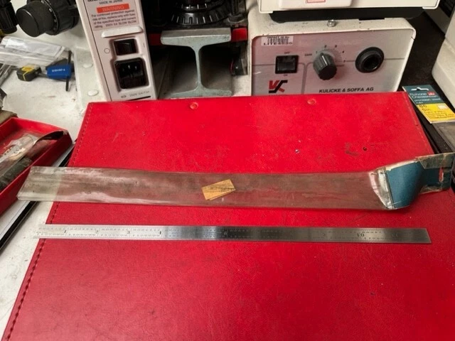 Rabone & Chesterman No.29F   12" Imperial Steel Rule  New & Packaged