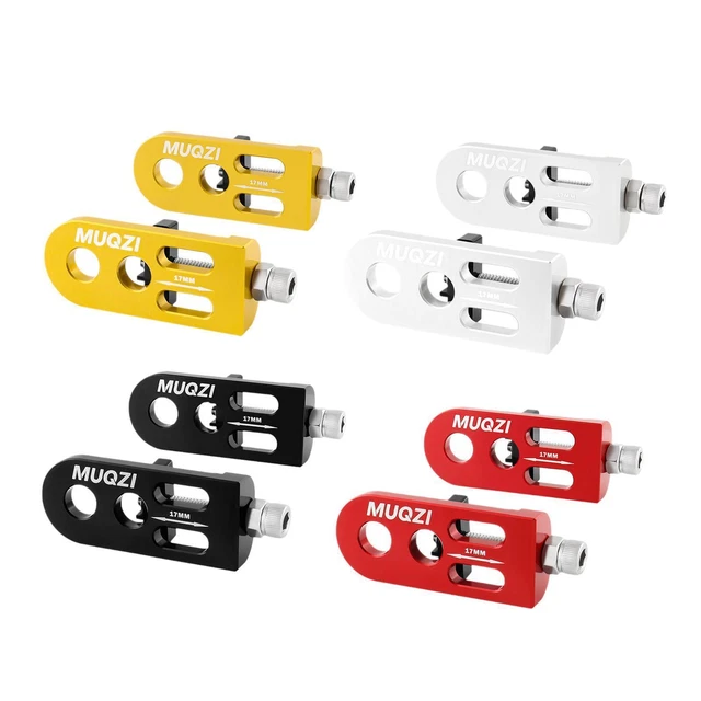 cyclingcolors 2X Tendeur de Chaine M6 vélo hollandais Gazelle 65mm ajusteur Tension à vis épaisseur Cadre 7,5mm Argent cyclingcolors 2X Tendeur de Chaine M6 vélo hollandais Gazelle 65mm ajusteur Tension à vis épaisseur Cadre 7,5mm Argent