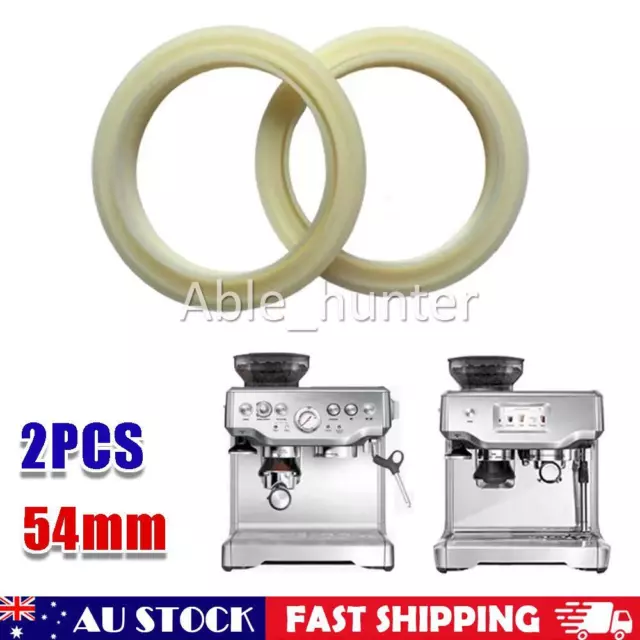 2X Group Head Gasket Seal For Breville Barista Express BES870 BES878 Coffee 54mm