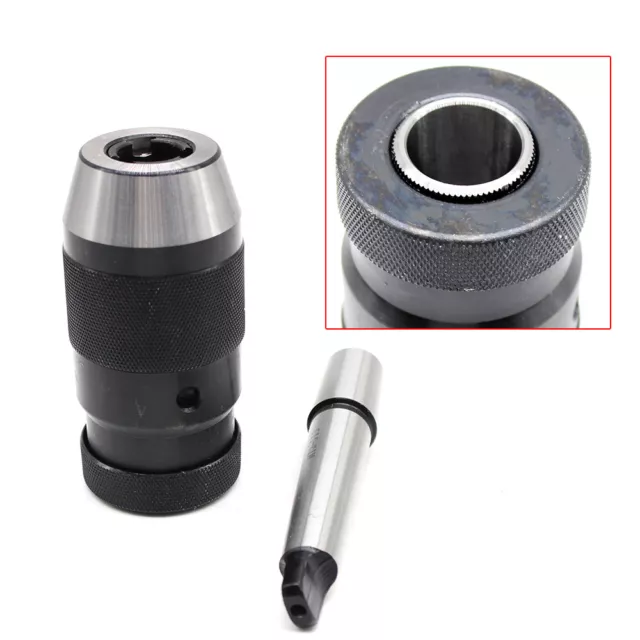 Pro-Series 3JT 1/32-5/8" Keyless Drill Chuck w/ 3JT-2MT Tanged Arbor Heavy Duty 3