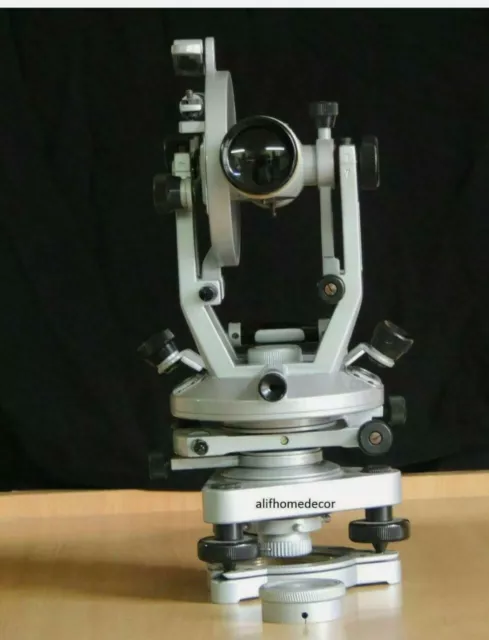 Rilevamento transito strumento alluminio 20 secondi Theodolite Alidade funzionante 100%