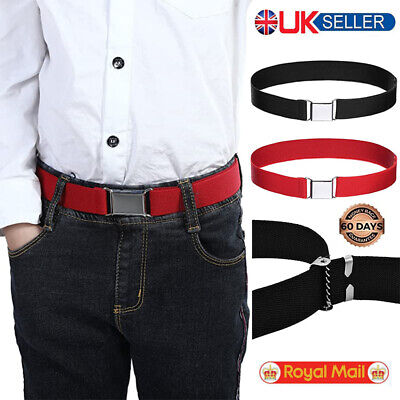 Kids Adjustable Magnetic Belts - Easy to Use Magnetic Buckle Belt for Boys Girls