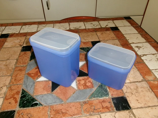 Boîtes à bêtises coeurs lot de 2 Tupperware