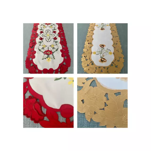 Table Runner Embroidered Table Cloth Table Home Decorations