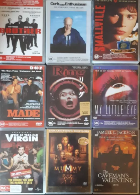 Clearance DVD's - All $5 - Good Condition - Buy More Save on Shipping