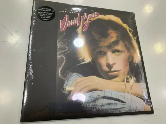 David Bowie LP Young Americans 45TH Anniverary Gold Vinyle Scellé RSD 2020 Indie