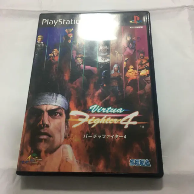 PS2 Virtua Fighter 4 Playstation 2 Sony SEGA Fighting GAME JAPAN JP JPN