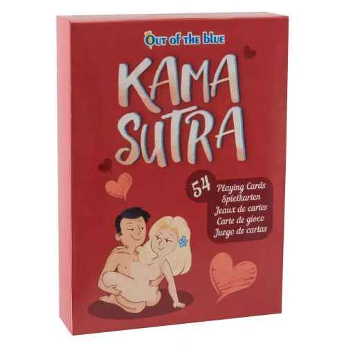 RED KAMA SUTRA PLAYING CARDS Card Game XXX Adult Rude Fun Sex OUT OF THE BLUE