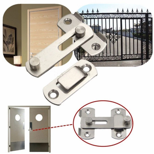 Boucle coulissante premium pour porte de cage pour animaux de compagnie avec ser