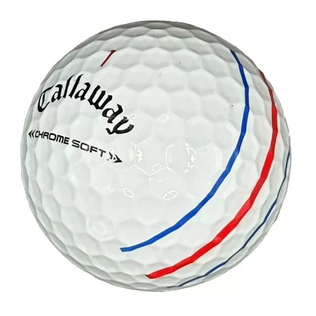 25 Callaway Chrome Soft Triple Track | AAAAA / AAAA Lakeball Golfball