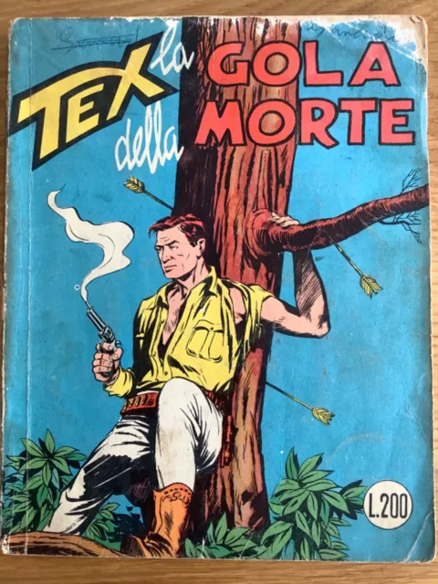 Tex gigante spillato n. 39 - La gola della morte  aut. 2926