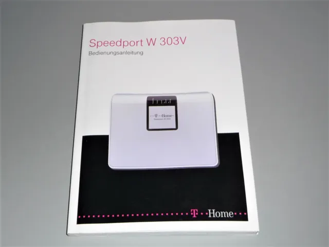 Handbuch Bedienungsanleitung deutsch für Telekom Router Speedport W 303V WIE NEU