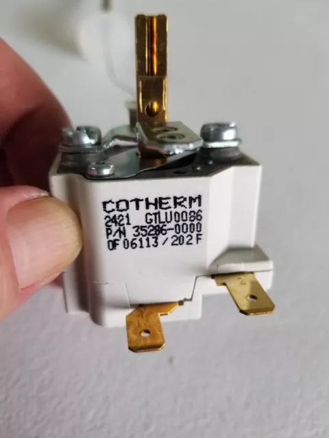 New Cotherm 202F Thermostat Control For Bunn Gtlu0086 35286-0000 20A 250V