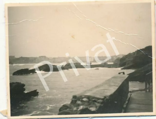 Foto WKII Jagdgeschwader 51 Biarritz Bucht France 1941 F1.5