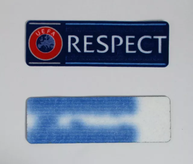 UEFA Champions League Logo Respect Flock Patch Badge 2020-21