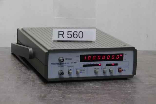 BECKMAN UC10A MULTIFUNCTION UNIVERSAL COUNTER 100MHz # R560