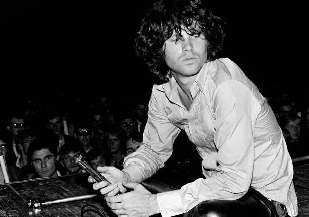 Jim Morrison Of The Doors On Stage In Germany 1968 OLD PHOTO